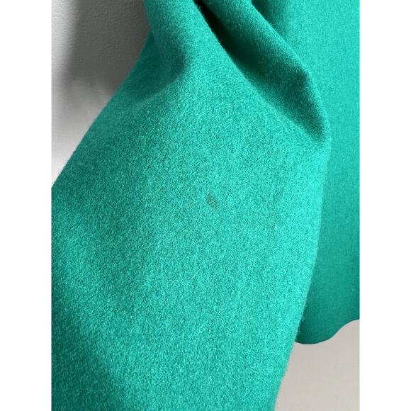 Vintage Pendleton Blazer Women Green Wool Jacket Suit Size 16 Petite - Picture 4 of 11